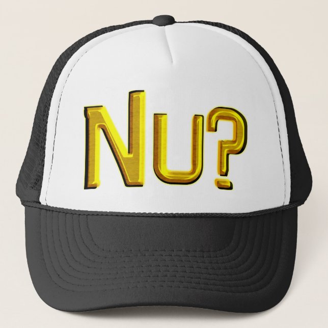 NU? TRUCKERKAPPE (Vorderseite)