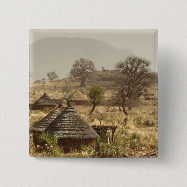 Nuba Mountains, Dorf Nugera Button (Vorderseite)