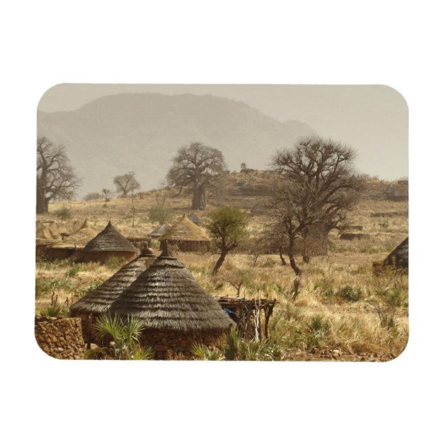 Nuba Mountains, Dorf Nugera Magnet (Horizontal)