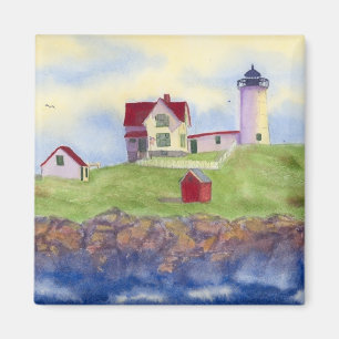 Nubble Leuchtturm York Maine Magnet