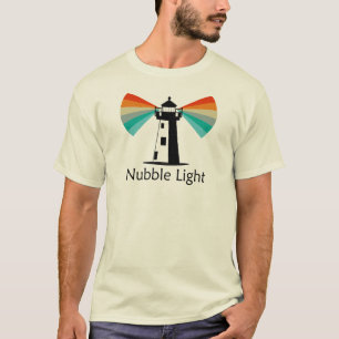 Nubble Light Maine Regenbogen T-Shirt