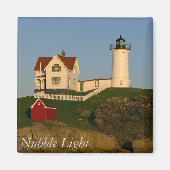 Nubble Light, York, Maine Magnet (Vorne)