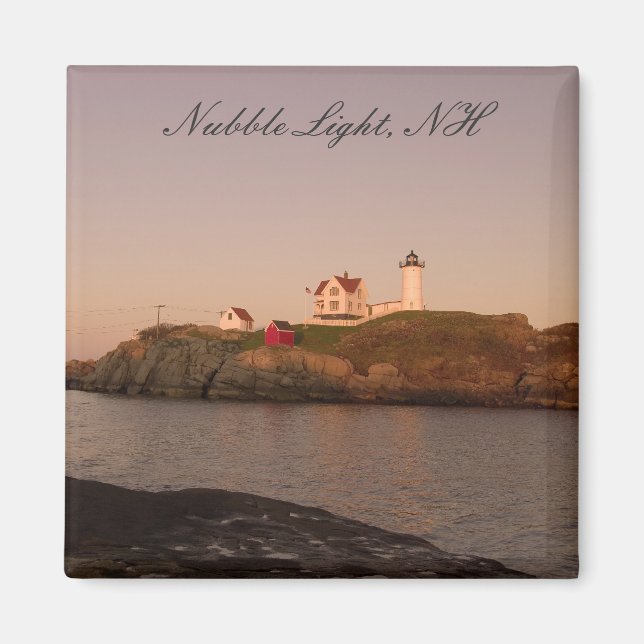 Nubble Light, York, Maine Magnet (Vorne)