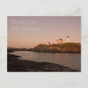 Nubble Light, York, Maine Postcard Postkarte