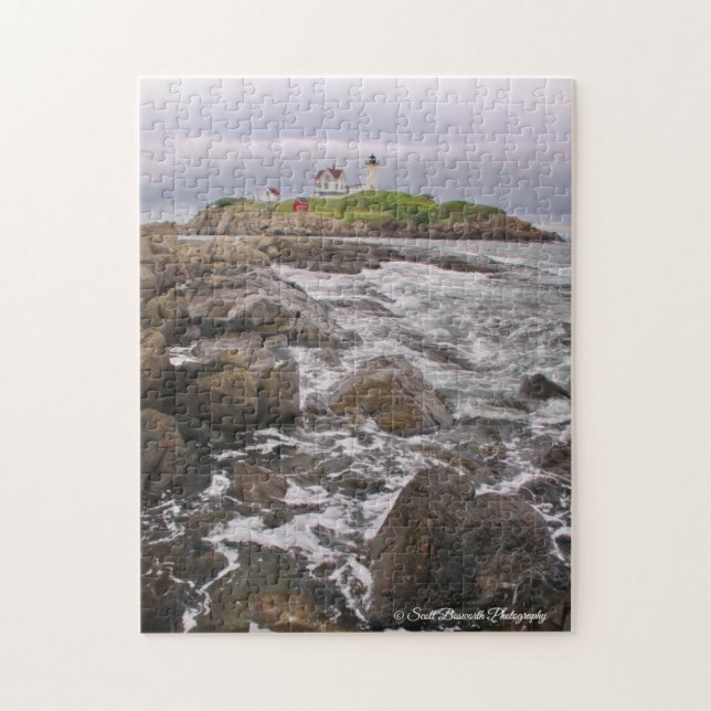 Nubble Lighthouse - Maine Jigsaw Puzzle (Vertikal)