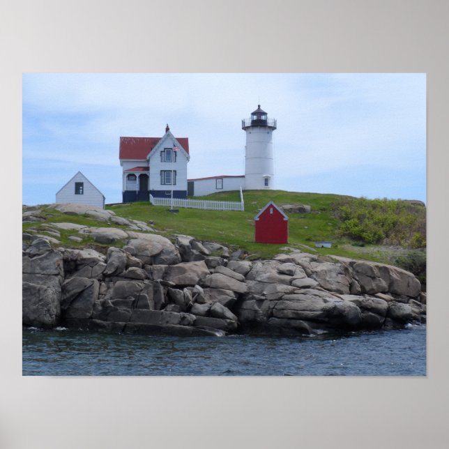 Nubble Lighthouse - Maine Poster (Vorne)