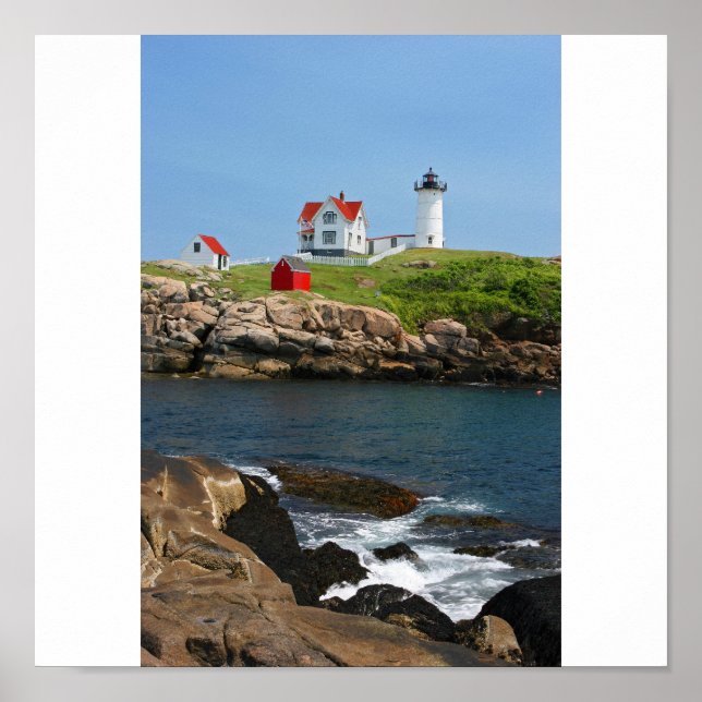 Nubble Lighthouse Poster (Vorne)