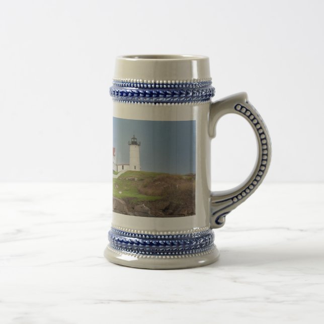 Nubble Lighthouse-Tasse Bierglas (Rechts)