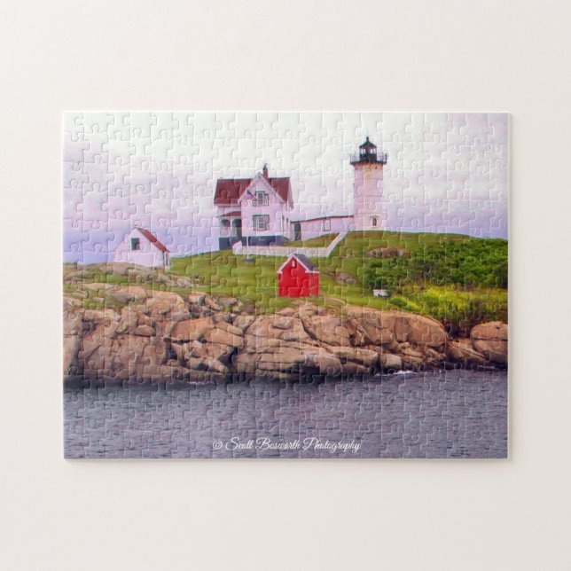 Nubble Lighthouse - York, Maine Puzzle (Horizontal)
