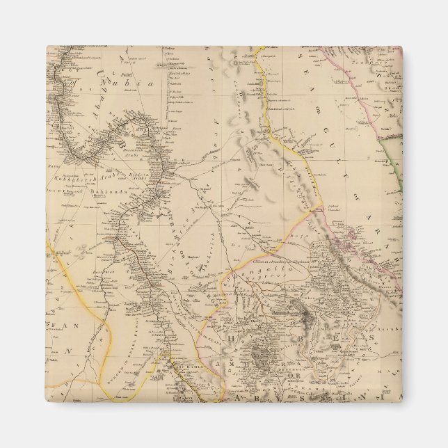 Nubia, Abessinia 2 Magnet (Vorne)