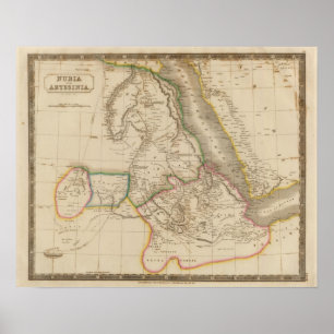 Nubia, Abyssinia, Afrika Poster