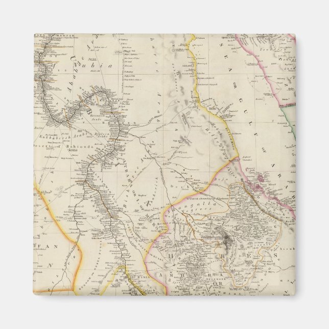 Nubia und Abyssinia Magnet (Vorne)