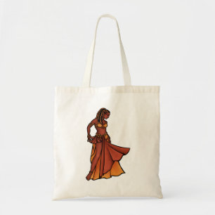 Nubian Belly Dancer Goddess Tragetasche
