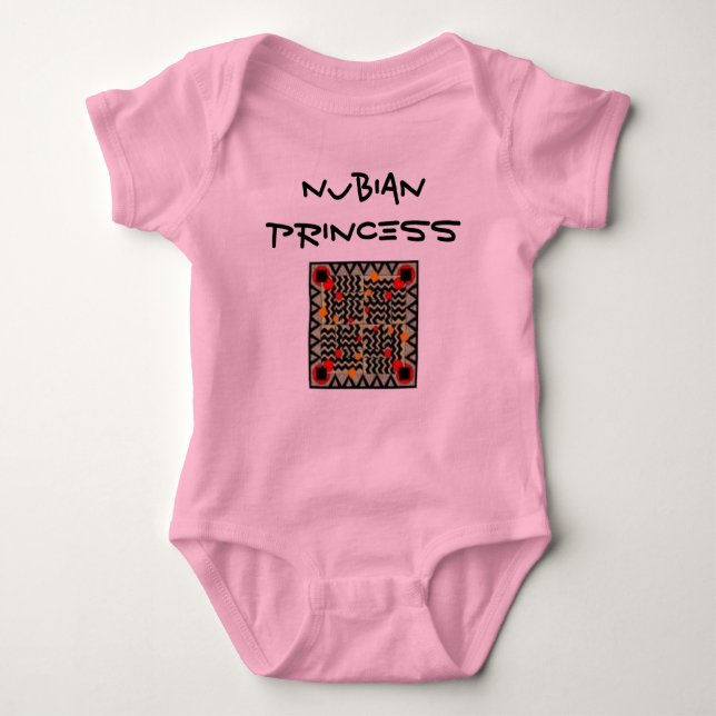 Nubian Princess Baby Baby Strampler (Vorderseite)