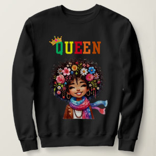 Nubian Queen: Breezy Women's Sweatshirt