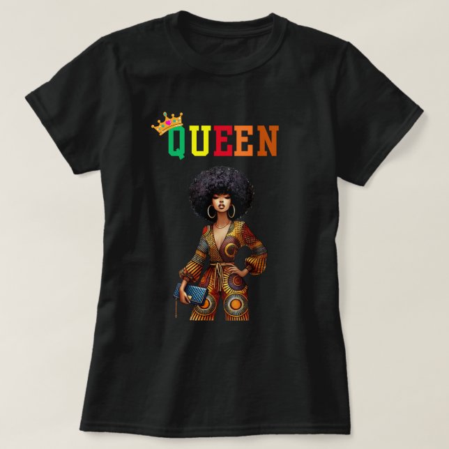 Nubian Queen: Elegance Women's T - Shirt (Design vorne)