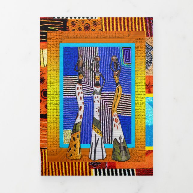 nubisch dreifach gefaltete karte (Cover)