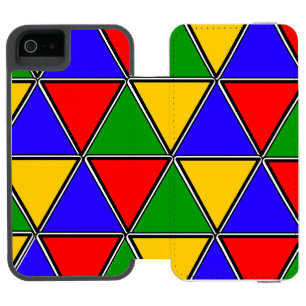 Nubische afrikanische Kunst – Erbe, afrikanischer Incipio Watson™ iPhone 5 Geldbörsen Hülle
