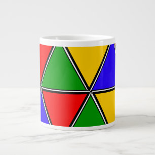Nubische afrikanische Kunst – Erbe, afrikanischer Jumbo-Tasse