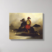 Nubisches Horseman am Gallop