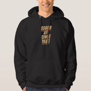 Nüchtern seit 1982 Nüchternheits-Jubiläumsfeier S Hoodie