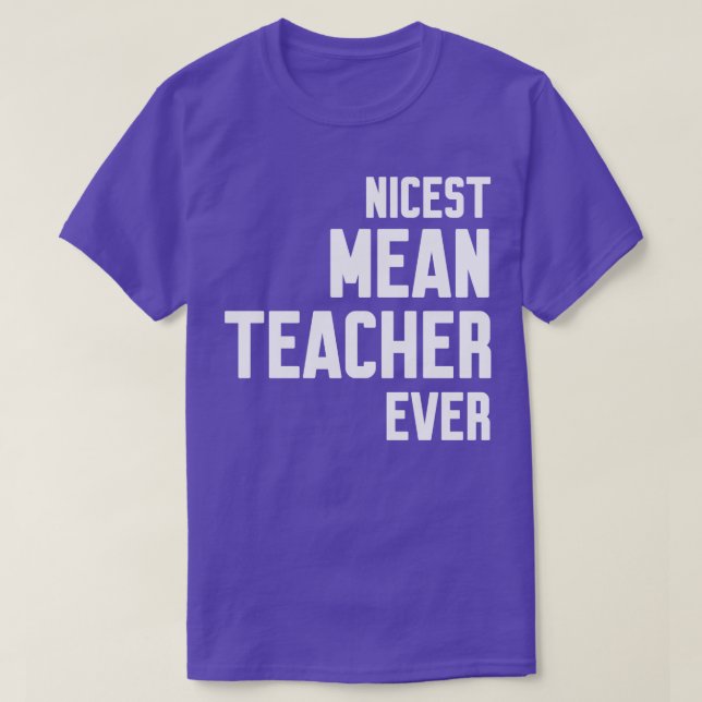 Nüchterner gemeiner Lehrer je 1 T-Shirt (Design vorne)