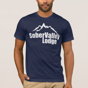 Nüchternes Tal-Häuschen T-Shirt