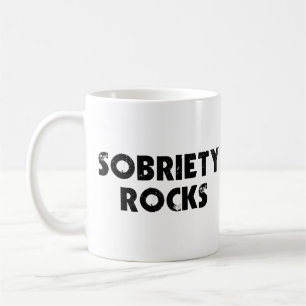 Nüchternheit-Felsen Kaffeetasse