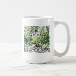 Nüchternheit ist eine Reise Tasse