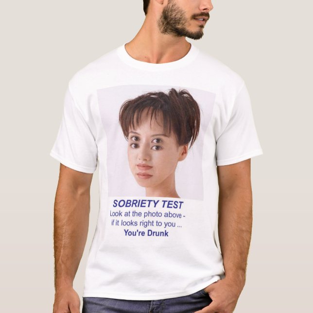 Nüchternheittest T-Shirt (Vorderseite)
