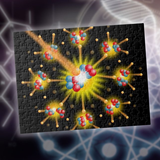 Nuclear Fission Science Puzzle (Nuclear Fission Science Jigsaw Puzzle)