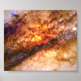 Nucleus von Galaxy Centaurus A Poster