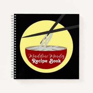 Nudel-Essens-Koch-Rezept-Notizbuch Notizbuch