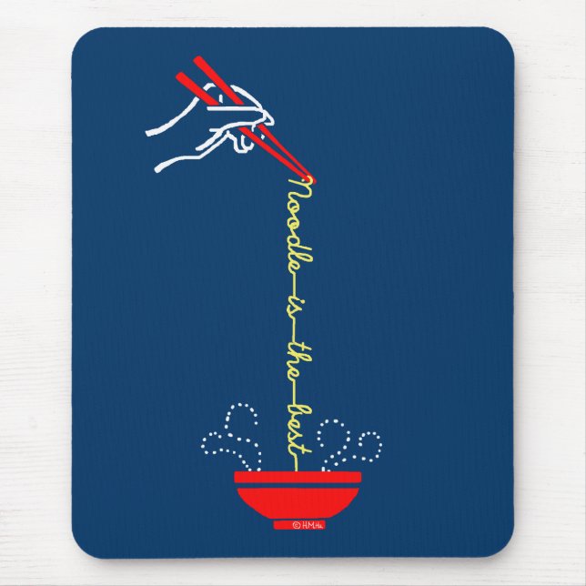 Nudel ist das Beste Mousepad (Vorne)