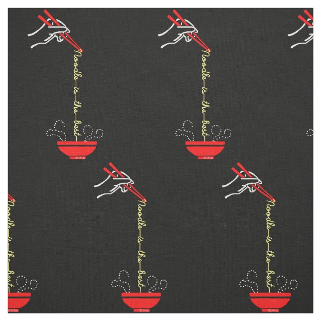 Nudel ist das Beste Stoff (Muster)