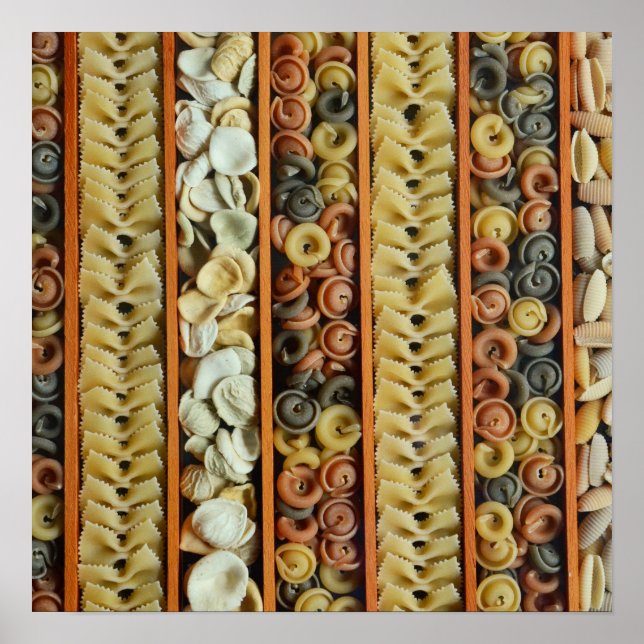 Nudelfoto Poster (Vorne)