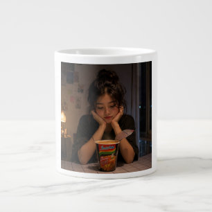 Nudelmädchen Jumbo-Tasse