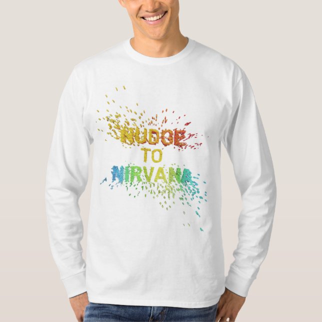 Nudge nach Nirvana T-Shirt (Vorderseite)