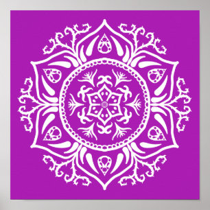 NudiBrana Mandala Poster