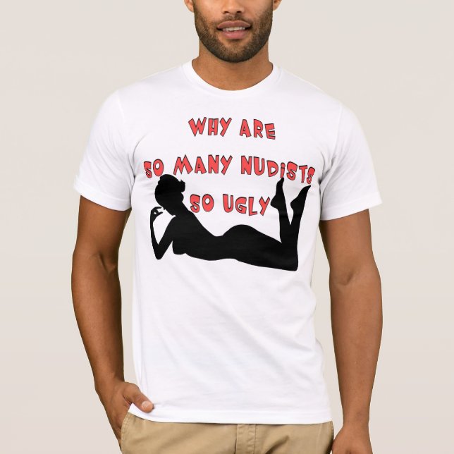 Nudist? T-Shirt (Vorderseite)