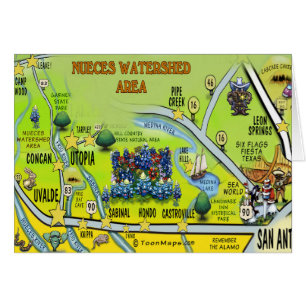 Nueces Wasserfläche