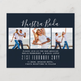 Nuestra Boda Foto Collage Wedding INVITE Flyer
