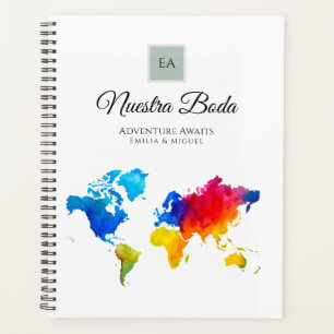 NUESTRA BODA Planificación o libro de visitas Planer