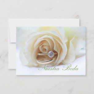Nuestra Boda - Spanische Hochzeit Einladung