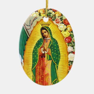 Nuestra Señora de Guadalupe Keramikornament