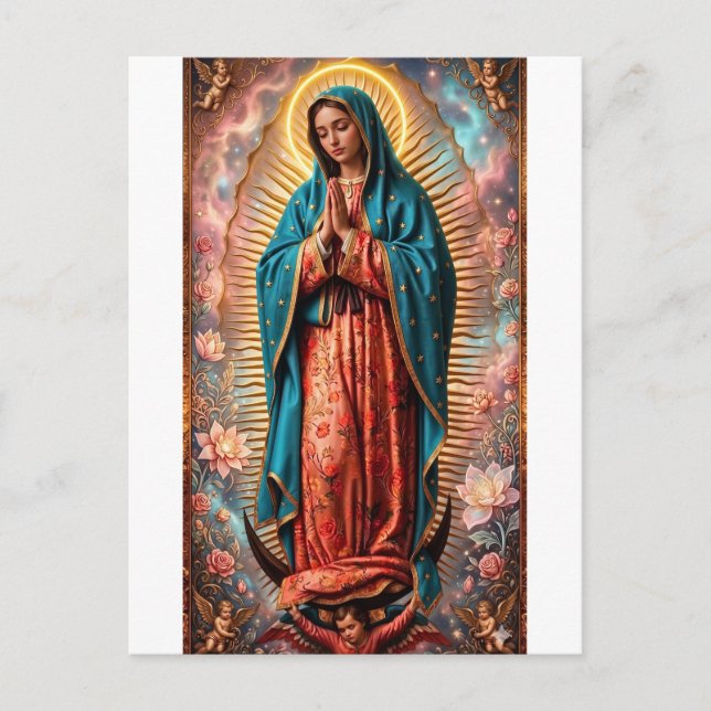 Nuestra Señora de Guadalupe Postkarte (Vorderseite)