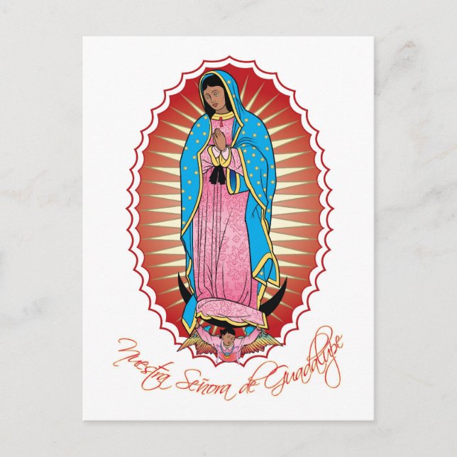 Nuestra Señora de Guadalupe Postkarte (Vorderseite)