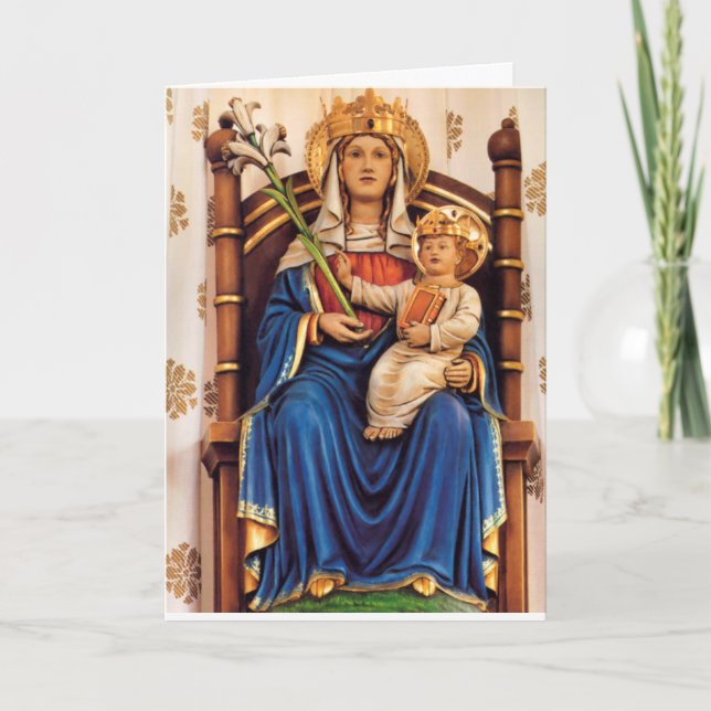 Nuestra Señora de Walsingham Card Karte (Vorderseite)