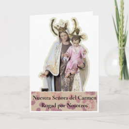 NUESTRA SEÑORA DEL CARMEN Card Karte
