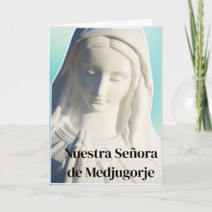 Nuestra Señora Medjugorje Card Karte